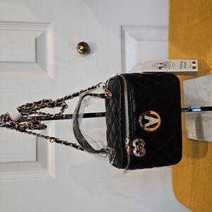 Valentino Orlandi Top Handle Vanity Box Bag NWT MSRP $330